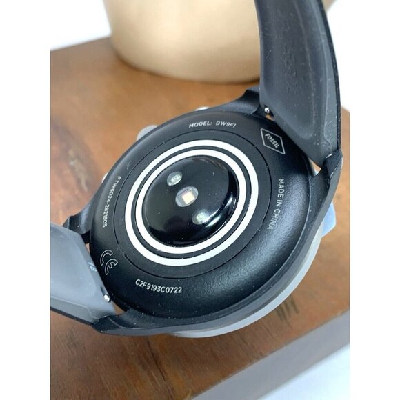 Fossil Women's Watch FTW6024 Smartwatch Aluminum Gray Black Rubber Band 41mm - Picture 7 of 14